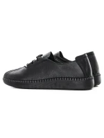 Pantofi Casual Dama din piele naturala 6351 BLACK | ADVANCER