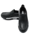 Mocasini Barbati din piele naturala 23556 BLACK | ADVANCER