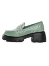 Pantofi Casual Dama din piele naturala 66319 GREEN | ADVANCER
