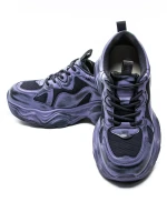 Természetes bőrből készült női sportcipő 919-1 Lila | ... » MeiMall.hu