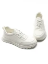 Pantofi Sport Barbati din piele naturala 88866 WHITE | ADVANCER