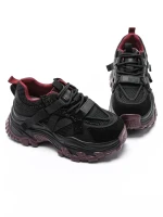 Pantofi Sport Dama din piele naturala 6361-8 BLACK | ADVANCER