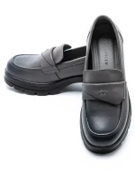 Pantofi Casual Dama din piele naturala 90-55 GREY | ADVANCER