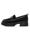 Pantofi Casual Dama din piele naturala 8051-3 BLACK | ADVANCER