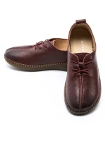 Természetes bőrből készült női alkalmi cipő SC9520 Bur... » MeiMall.hu