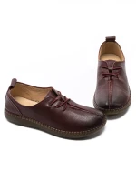Természetes bőrből készült női alkalmi cipő SC9520 Bur... » MeiMall.hu