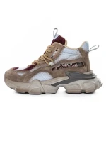 Pantofi Sport Dama din piele naturala Y5797-1 APRICOT-WINE | ADVANCER