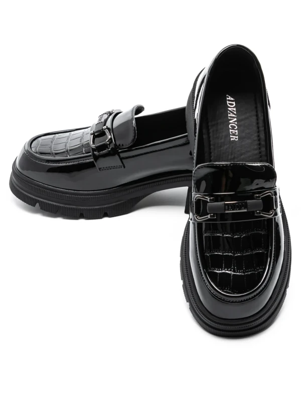 Pantofi Casual Dama din piele naturala TP6830-1 BLACK | ADVANCER