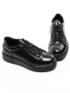 Pantofi Casual Barbati din piele naturala A921-1 BLACK | ADVANCER