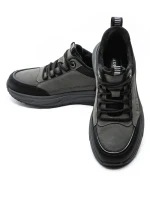 Pantofi Sport Barbati din piele naturala E90002 GREY | ADVANCER