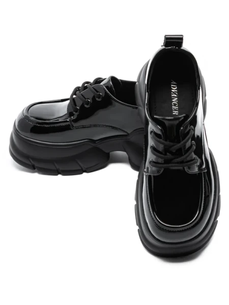 Pantofi Casual Dama din piele naturala TP191-2 BLACK | ADVANCER
