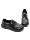 Pantofi Casual Dama din piele naturala KM327 BLACK | FORMAZIONE