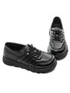 Pantofi Casual Dama din piele naturala KM2583 BLACK | FORMAZIONE