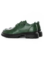 Pantofi Casual Dama din piele naturala KM6716 GREEN | FORMAZIONE