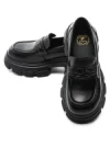 Pantofi Casual Dama din piele naturala KM1605 BLACK | FORMAZIONE