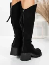 Cizme Dama cu Toc 3WL15 BLACK | MEI