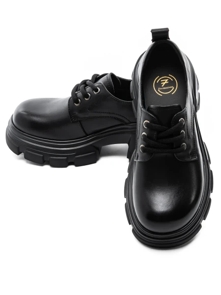 Természetes bőrből készült női alkalmi cipő KM1607 Fek... » MeiMall.hu