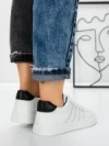 Sneakers Dama 982 WHITE-BLACK | FASHION