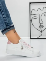 Sneakers Dama 973 WHITE-PINK | FASHION