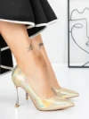 Pantofi Stiletto 3ADC80 GOLD | MEI
