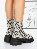 Ghete Dama 3AL29 BEIGE | MEI