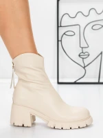 Tavaszi-őszi női csizma 3WL16 Bézs » MeiMall.hu