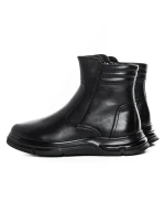 Ghete Barbati din piele naturala Z184550-1 BLACK | ADVANCER