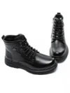 Ghete Barbati din piele naturala WM2630 BLACK | ADVANCER