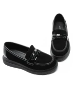 Pantofi Casual Dama din piele naturala 5272T03 BLACK | ADVANCER