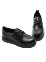 Pantofi Casual Dama din piele naturala 5272502 BLACK | ADVANCER