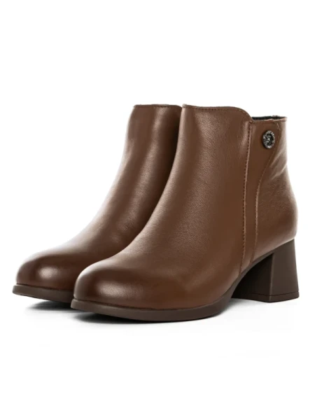 Ghete Dama din piele naturala 8858 BROWN | ADVANCER