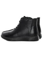 Ghete Dama din piele naturala 9580 BLACK | ADVANCER