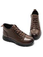 Tavaszi-őszi női csizma M3055 Barna » MeiMall.hu