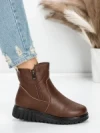 Ghete Dama Imblanite 5XJ83 BROWN | MEI