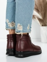 Ghete Dama Imblanite 5XJ87 WINERED | MEI