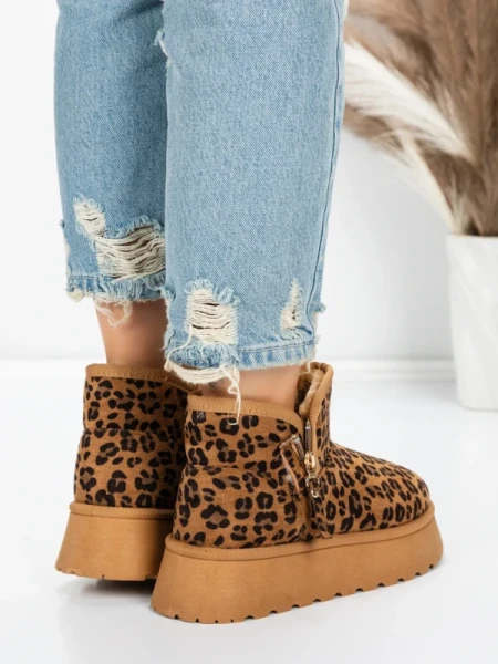 Ghete UG Dama 5GB7 DARK LEOPARD PRINT | MEI