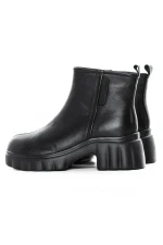 Ghete Dama din piele naturala 82620 BLACK | ADVANCER