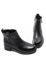 Ghete Dama din piele naturala 4915503 BLACK | ADVANCER