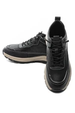 Ghete Barbati din piele naturala 8081801 BLACK | ADVANCER