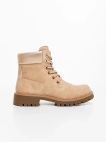 Adesina bézs női bakancs ökológiai bőrből