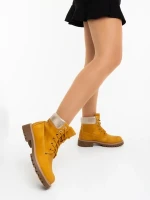 Adesina tevebarna női bakancs ökológiai bőrből