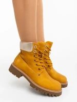 Adesina tevebarna női bakancs ökológiai bőrből