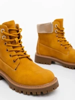 Adesina tevebarna női bakancs ökológiai bőrből