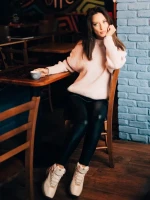 Paityn bézs női bakancs, műbőrből és textil anyagból készült