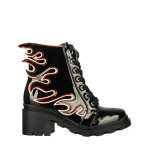 Efina fekete női bakancs