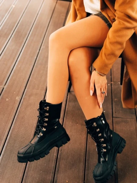 Cirra fekete női csizma