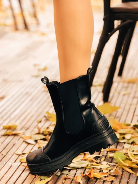 Belisa fekete női csizma