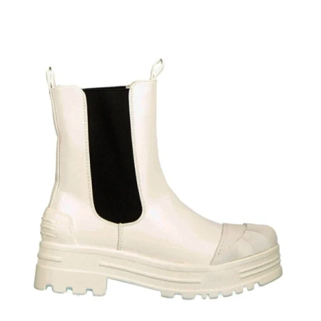 Belisa fehér női csizma