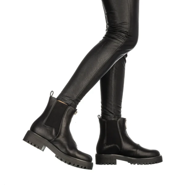 Utiva fekete női bakancs