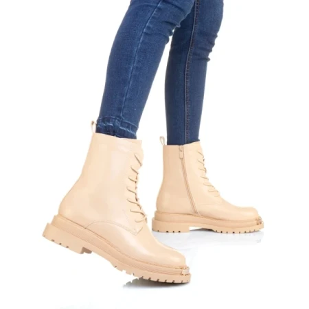 Ariana bézs női bakancs